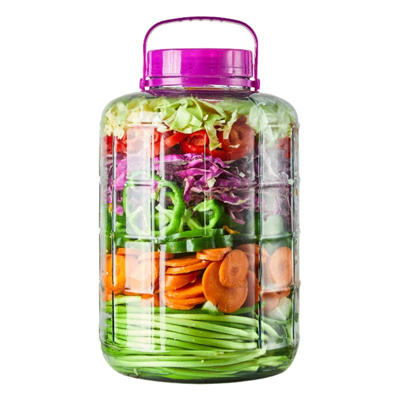 Стеклянная бутылка игристого вина Специальная бутылка вина Пустая бутылка Баночка для красного вина Bayberry Банка кимчи Бытовые соленья Герметичная винная банка Стеклянная банка