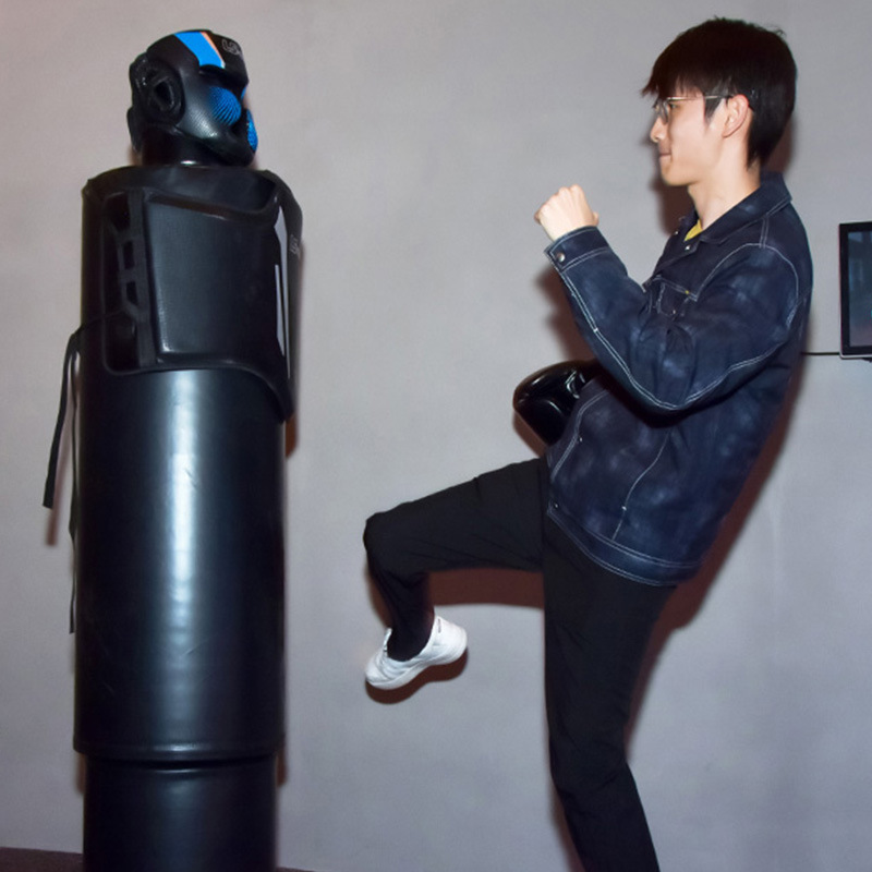 Boxeo de ventilación analógica interior multijugador deportivo digital ocio entretenimiento sala de experiencia interactiva comercial gimnasio dinámico