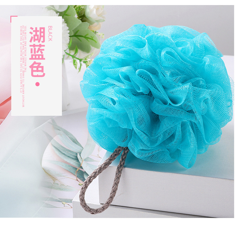Toalla de baño grande lindo baño de espuma Bola de baño Baño no dispersos Bola de flores de baño en stock baño al por mayor Bola de flores