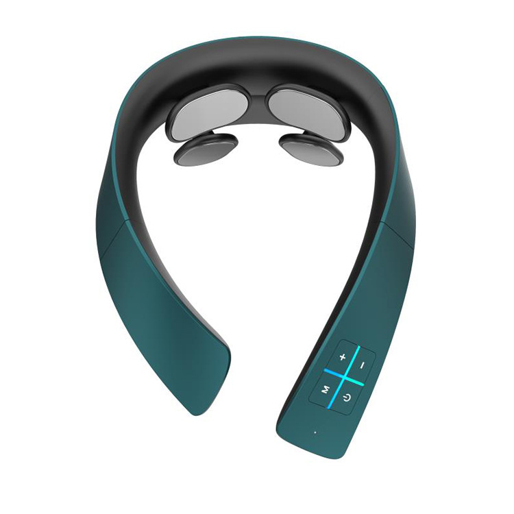 颈部按摩仪挂脖颈椎仪肩颈热敷多功能低频脉冲理疗仪器颈椎按摩仪