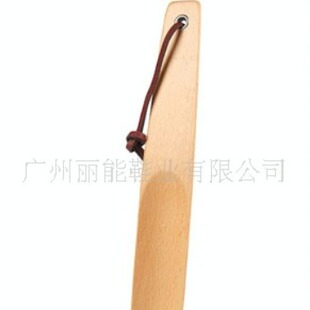 Supply high quality wooden short shoe horn lift shoe pump labor-saving environmental protection shoes Auxiliary small shoe horn
