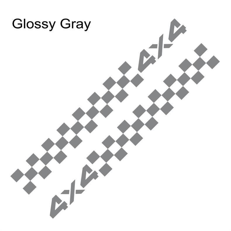 Suitable for Suzuki Jimny JIMNY model, exterior modification accessories, decorative stickers, and grid-patterned body decals