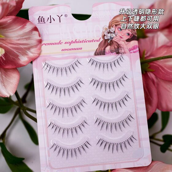 J08 Sharpening False Eyelashes high quality Slim Long Curly Roots with Split Root Available Natural Cartoon Eyelashes