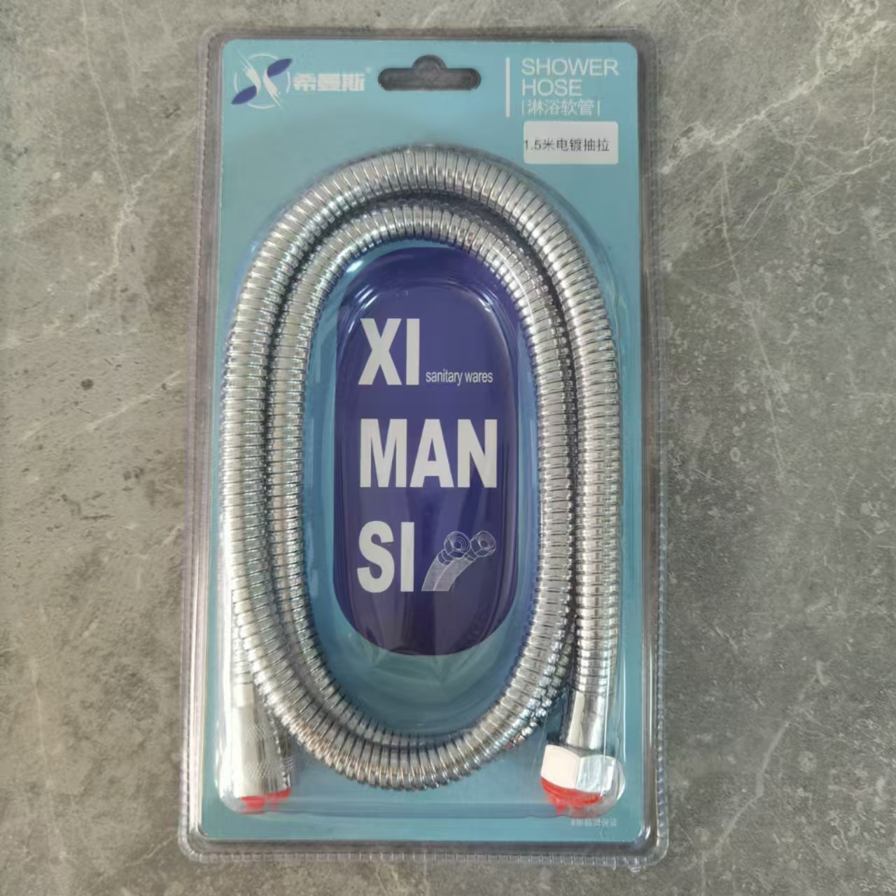 【 1.5m 】304 전기도금 암호화【구리 너트】【인출 가능한 내부 튜브】