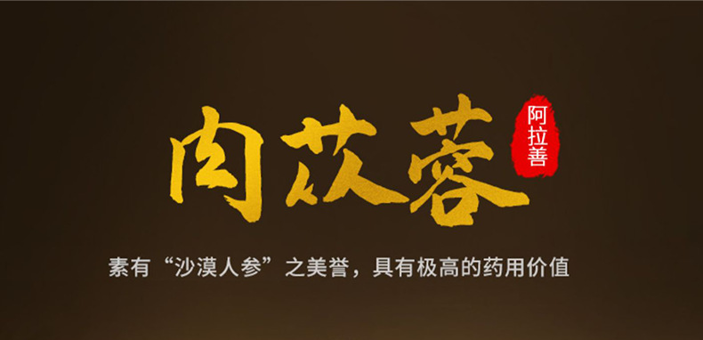 Cistanche Deserticola Rou Cong Rong Oil-Processed Slices 500g TCM Kidney Yang Tonic Herb overview