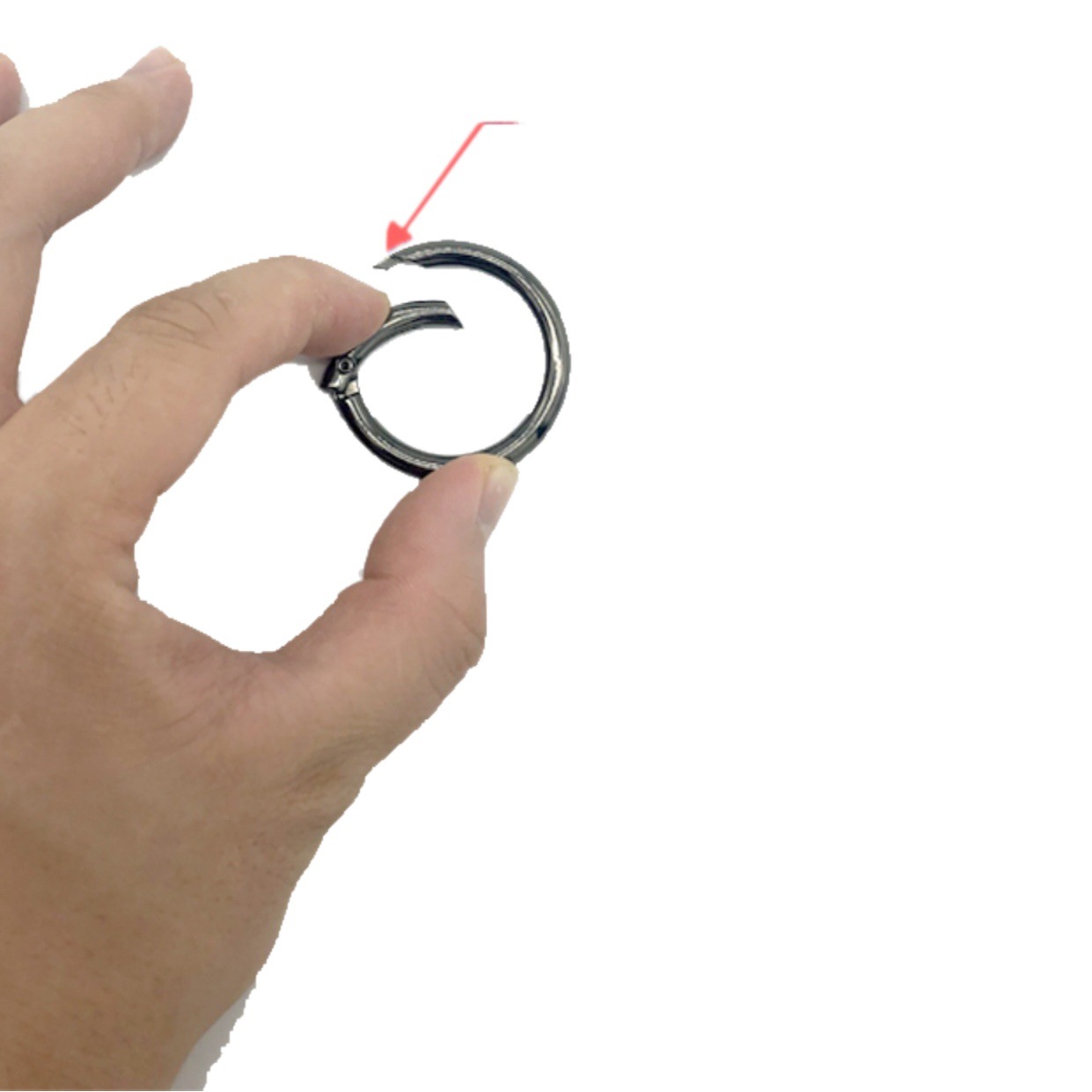 Bag Ring Accessories, Metal Buckle Accessories, Bag Strap Buckle, Spring Ring, Open Ring, Detachable Bag Fastener, Buckle