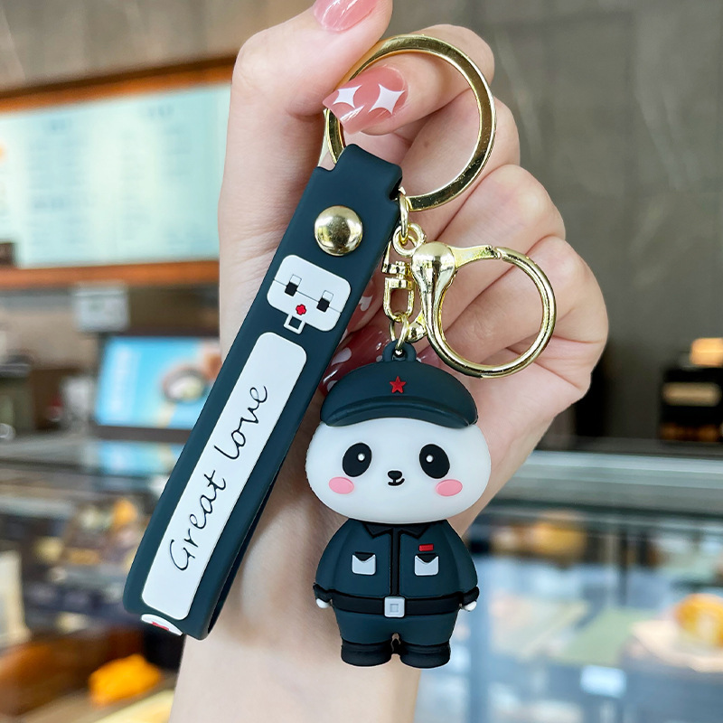 Venta directa de fábrica llavero colgante pequeño muñeca tridimensional llavero de coche mochila escolar colgante puesto al por mayor productos pequeños