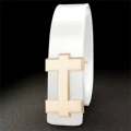 Gold Buckle White