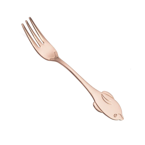 Dolphin Fork-Rose Gold