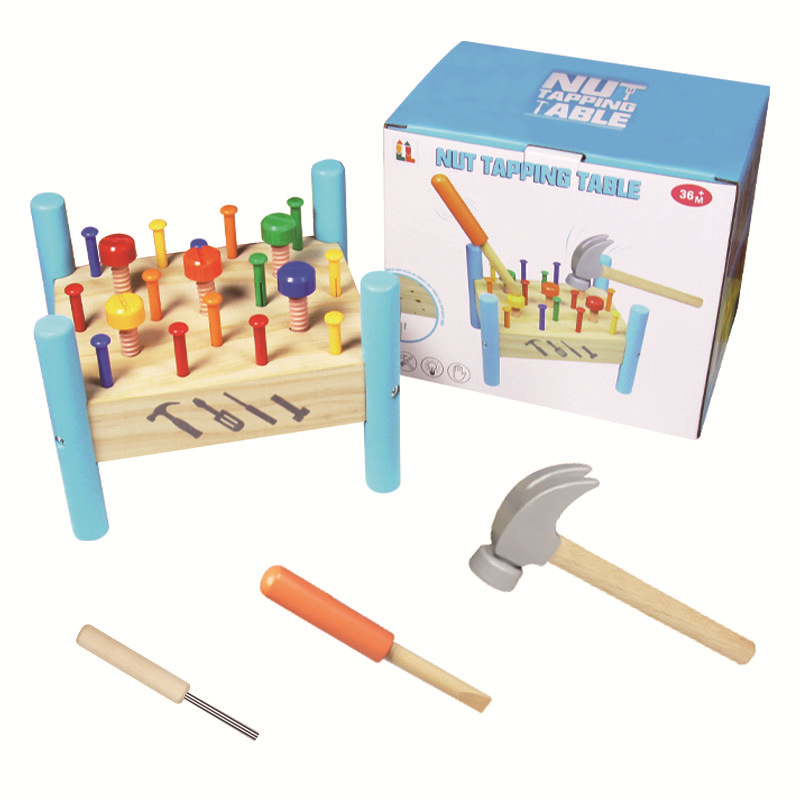 De madera tocando uñas mesa de uñas de los niños tirando de color cognición bebé mano-ojo coordinación educación temprana inteligencia tocando Juguetes