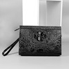 crocodile clutch bag man Envelope wallet business affairs leisure time skull Handbag 2021 new pattern Trend Men's Bag