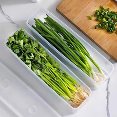 香菜小葱收纳盒冰箱细跟蔬菜保鲜面条鸡蛋备菜保鲜密封透明盒