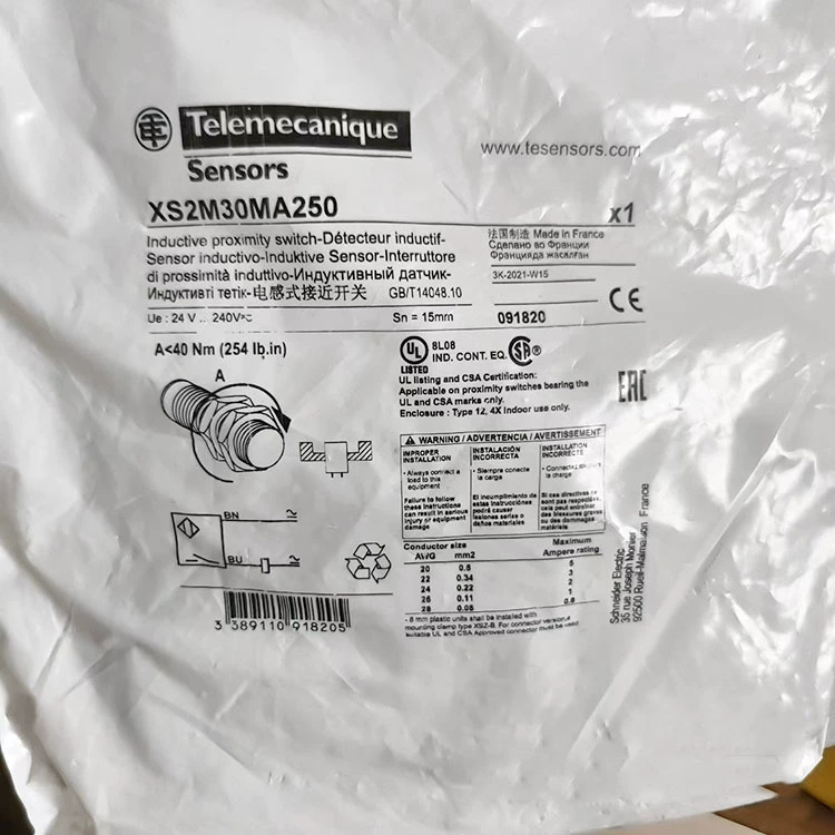 XS518B1MAL2/XS518B1DAL2/XS518B1MBL2/XS518B1PAL2 концевой выключатель