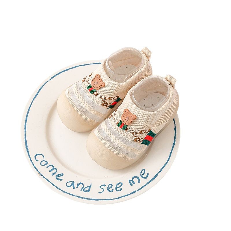 2024 primavera y verano zapatos para niños pequeños con suela suave antideslizante malla transpirable zapatos de piso de verano para niños zapatos de hielo