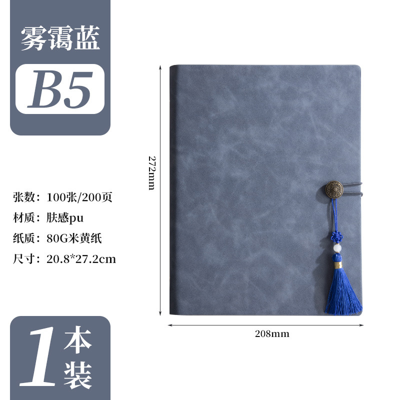 B5 중국 파랑
