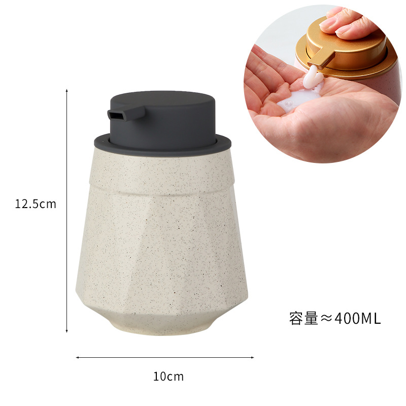 Loción gris cubierta geométrica diamante Beige