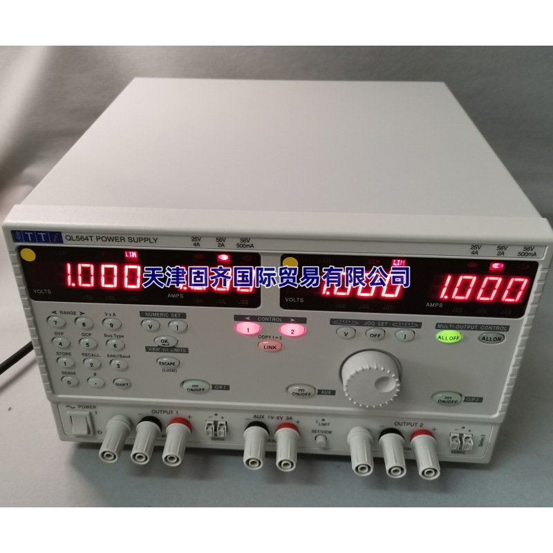 QL564TP Aim-TTi 可编程台式电源, 输出电压 0-56V, 112W稳流源