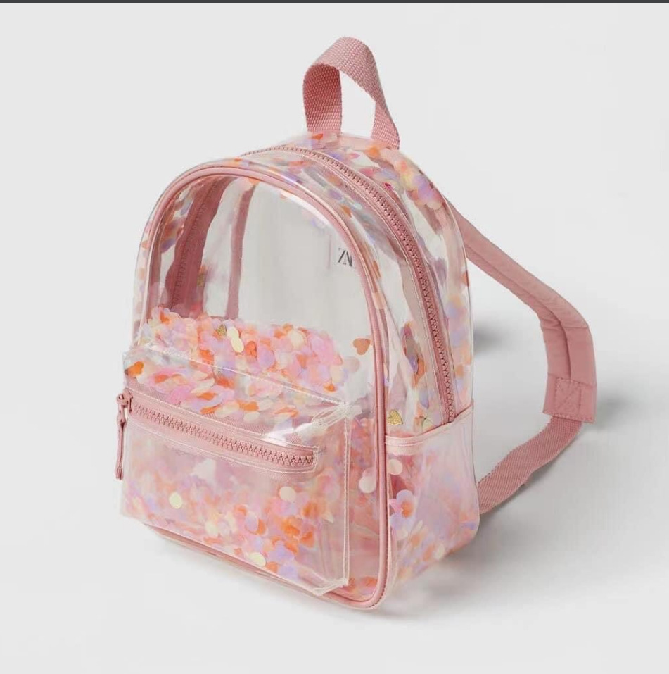 Solid Color Casual School Daily Kids Backpack display picture 5