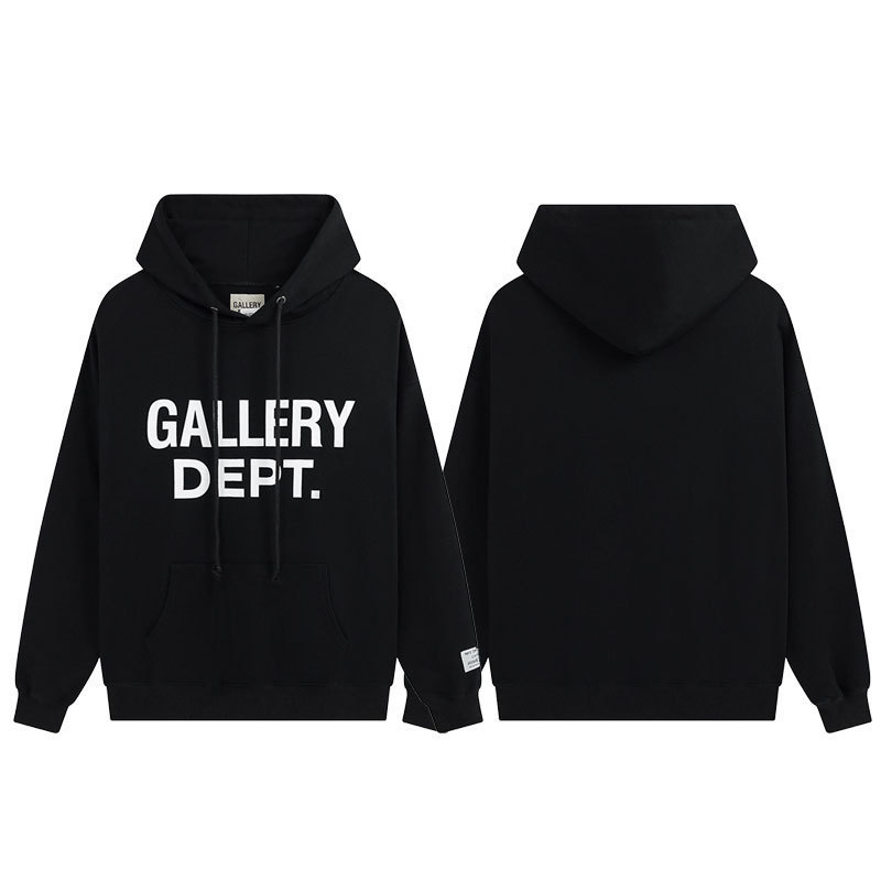 外単Gallery Dept経典アルファベットスローガンlogo腕炎プリントファッションパーカー|undefined