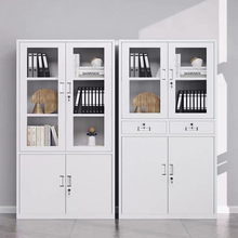 钢制办公室文件柜铁皮柜子档案柜资料柜财务凭证带锁储物柜厂货源