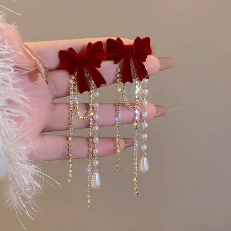 Серьги Retro golden, свадебный лёгкий люкс, высокое качество