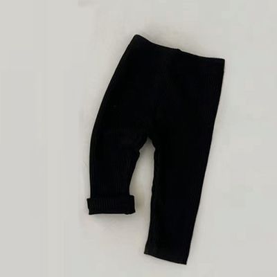 Leggings para bebés 2025, ropa de otoño e invierno para niños y niñas, pantalones estilo coreano, prendas de abrigo, mallas, pantalones para recién nacidos.