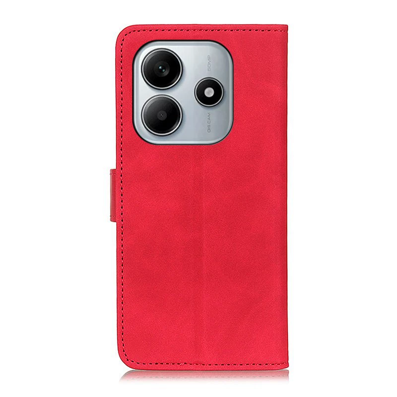 Подходит для Redmi note 14 4G чехол для мобильного RM 13C ретро-узор перевернуть защитный кожаный чехол