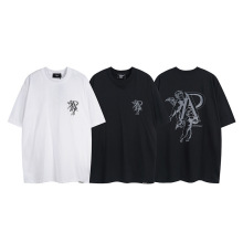 跨境外贸潮牌REPRESENT 天使婴儿R字母图案印花短袖T恤美潮情侣衣