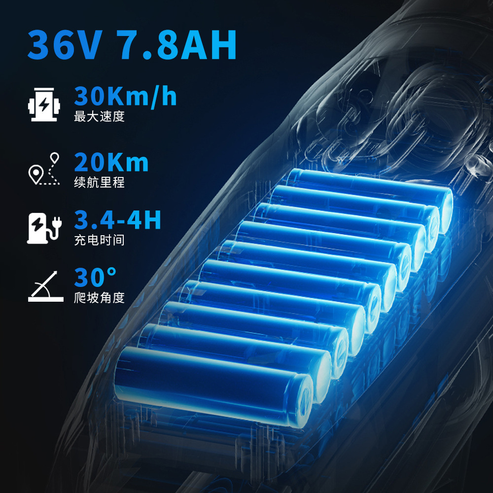 8.5inch Cross-Border Electric Scooter Portable Adult Aluminum Alloy Foldable Two-Wheeled Mobility Scooter Large Item