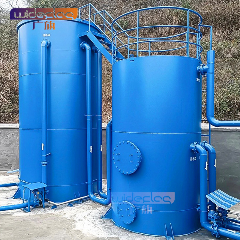碳钢一体化净水设备让村民喝上放心水 水厂新建改造一体化净水器