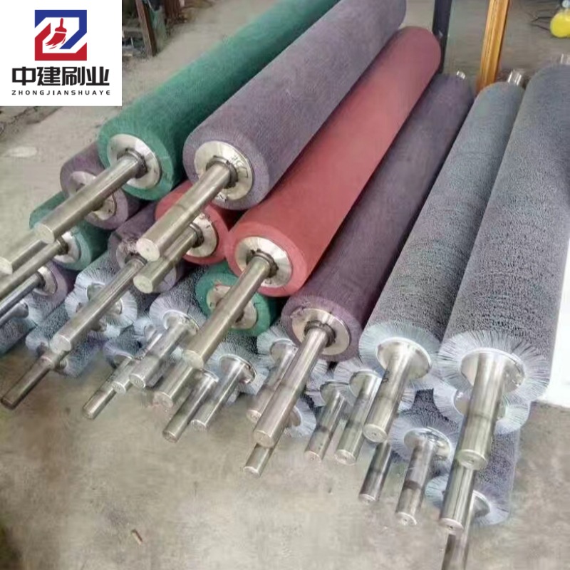 Muebles de palisandro pulido y pulido rodillo de lija Lijadora de sisal arena rodillo de nylon eliminación de polvo sisal