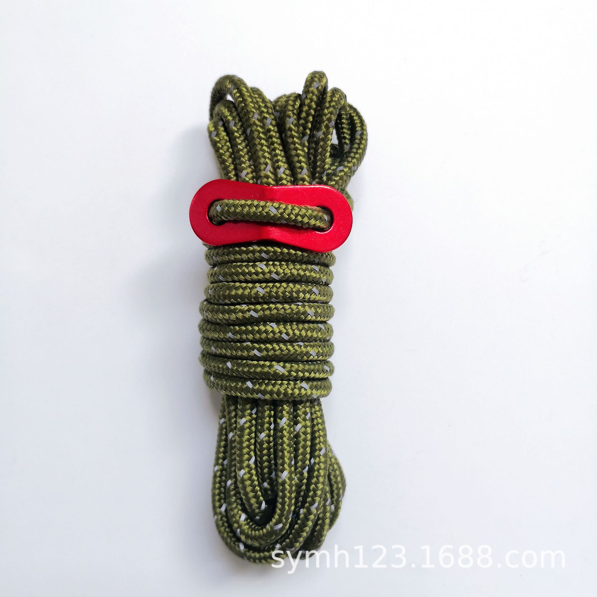 Suministro directo transfronterizo de cuerda de camping al aire libre carpa cuerda vinculante dosel cuerda a prueba de viento cuerda reflectante fija en stock fábrica al por mayor