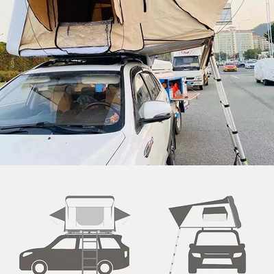 Avtomobil dam çadırları Roof Tent Double Folding