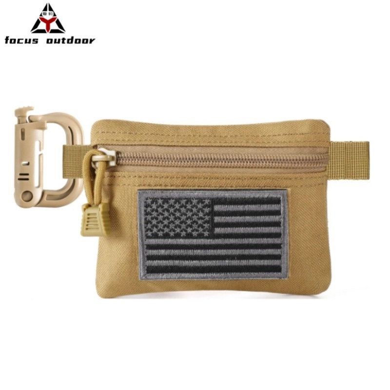 Bolsa de tarjetas multifuncional bolsa de cambio táctica bolsa de almacenamiento modular llave bolsa de accesorios de auriculares almacenamiento modular impermeable