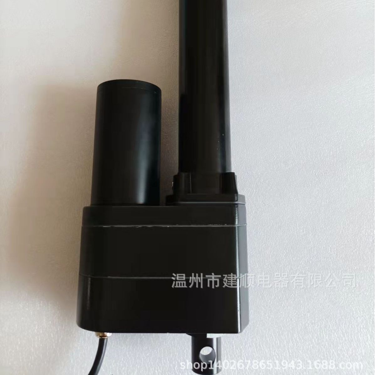 7000N推力工业电动推杆12.24.36V电动缸直线推杆行程200MM伸缩杆