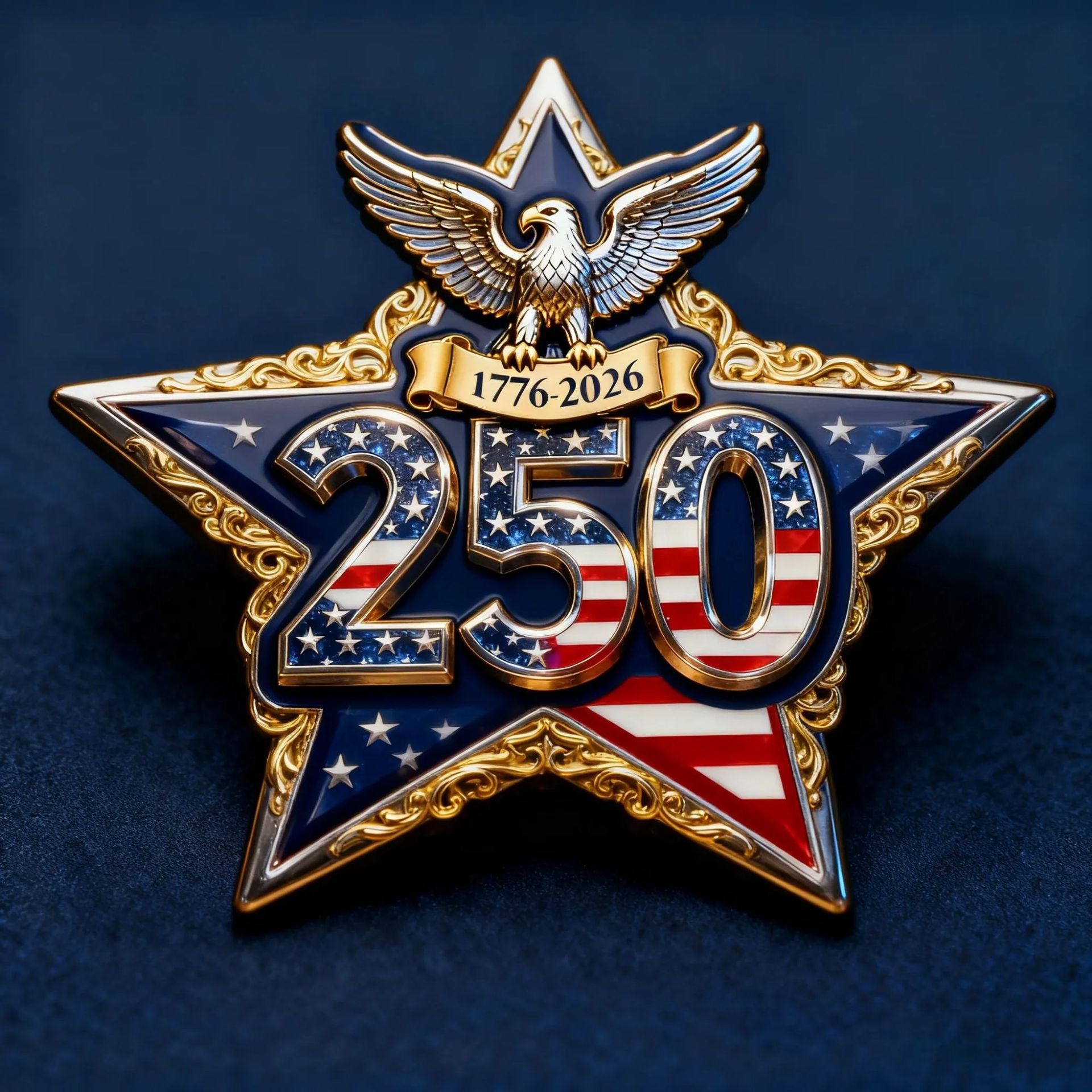 2D acrílico bandera de los Estados Unidos tema broche listado colgante image 3