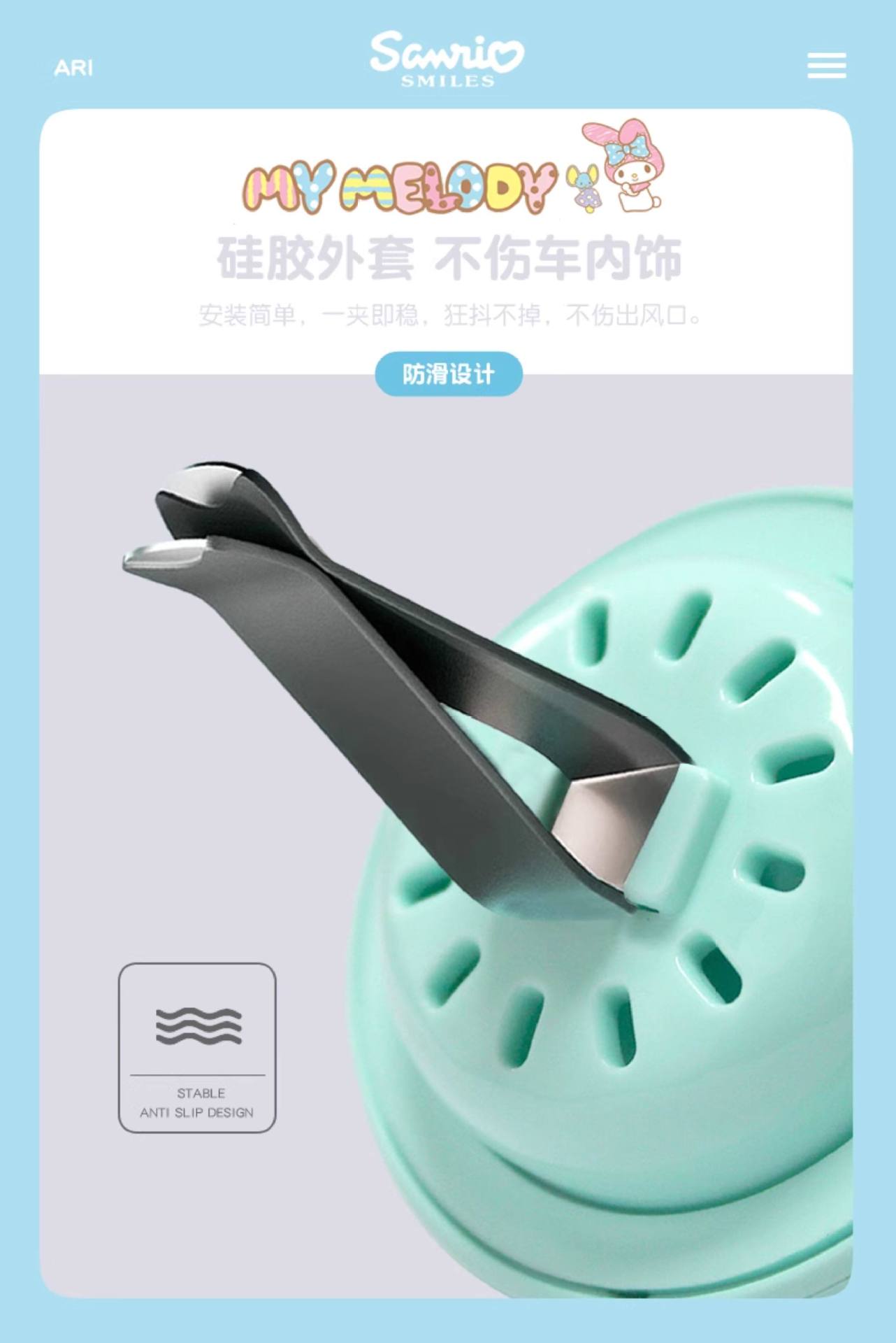 Melody Car Temporary Parking Number Plate, Mobile Phone Number Plate, Car Number Plate, In-Car Number Holder, Cute and High-End for Women