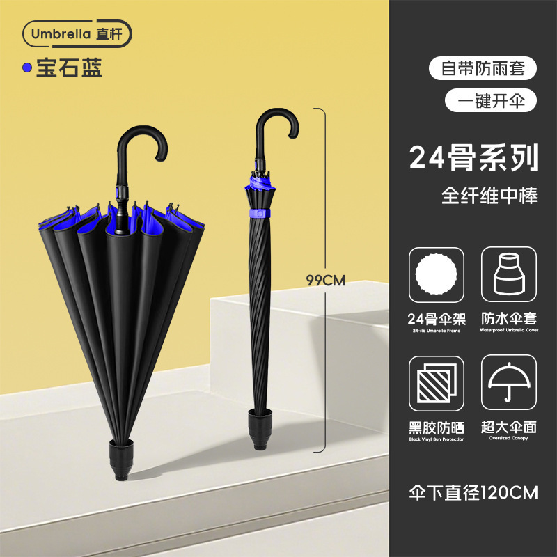 全自动晴雨伞批发劳斯莱斯加厚加大号开收两用热卖遮阳伞长柄雨伞|undefined
