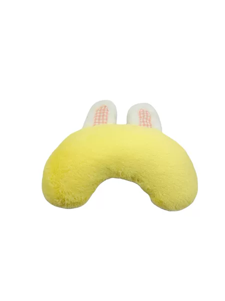 Cute rabbit soft pillow [yellow 30*23CM]