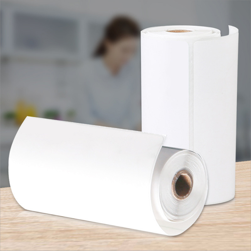 Three-Proof Thermal Self-Adhesive Label Paper Supermarket Printing Barcode Paper 60*40 Express Delivery Waybill E-Post