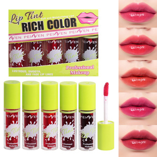 Penifen Lipstick Water Lip Dye Moisturizing Colorful Lipstick Water Lasting Waterproof Lip Glaze Cross-border Exclusive Lip Gloss