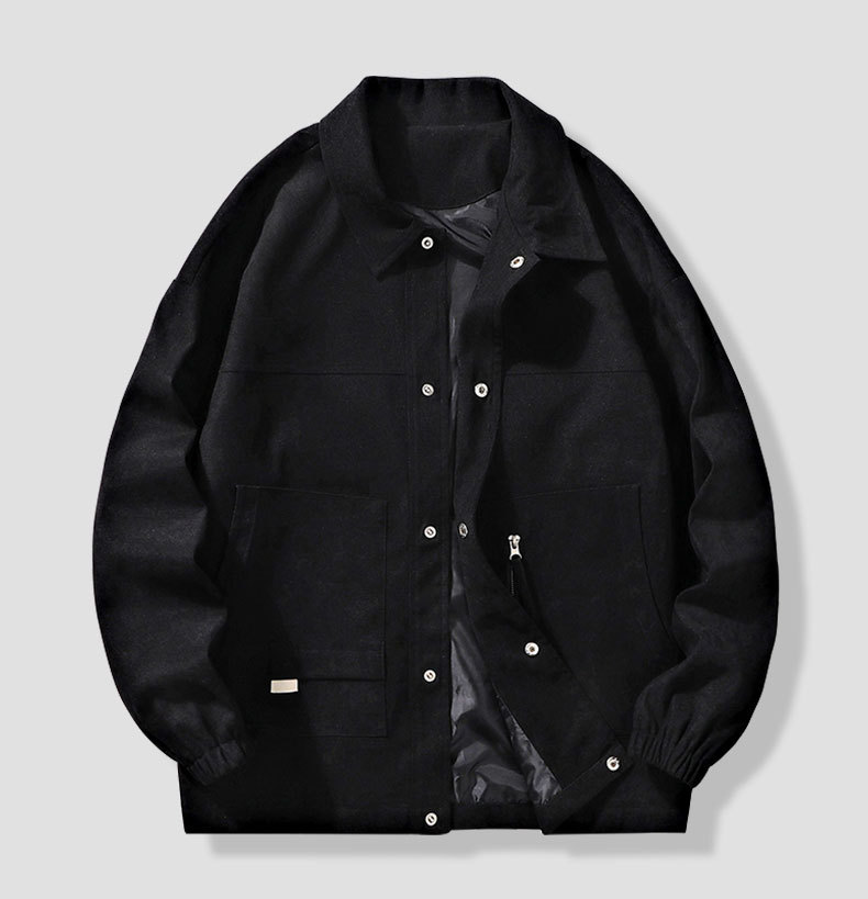 Nouvelle chemise à revers automne et hiver mince hommes adolescents, marques tendance, veste de couple pour hommes_voghion.com