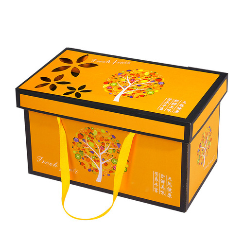 General Fruit Gift Box Wholesale Mid-Autumn Festival Gift Box Transparent Lid Grape Gift Box Empty Box