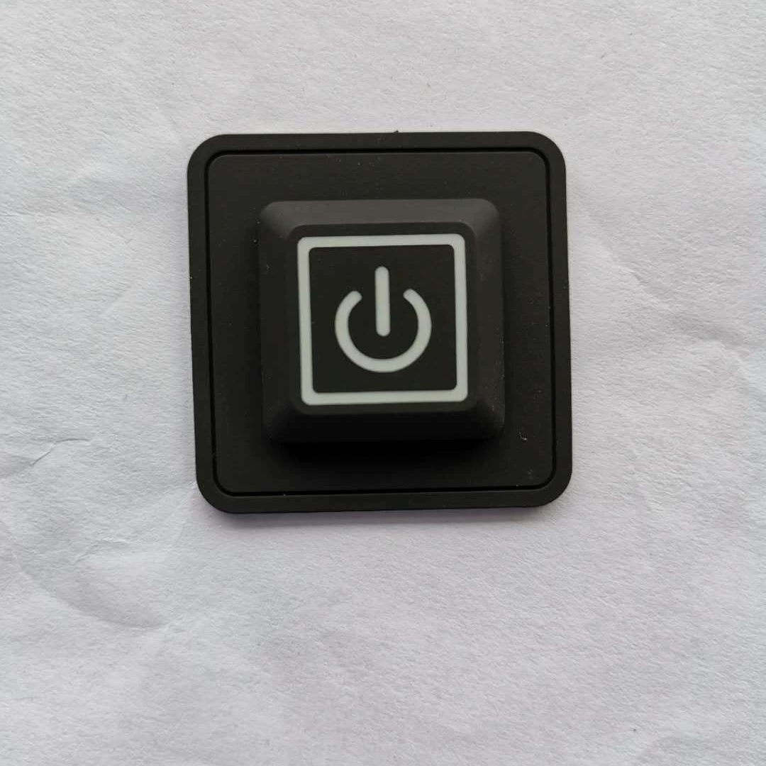 Квадратный одиночный разрыв трехступсный силиконовый переключатель клавиши набор нагревательных костюмов переключатель контроля температуры резиновая одежда с импульсным блоком питания