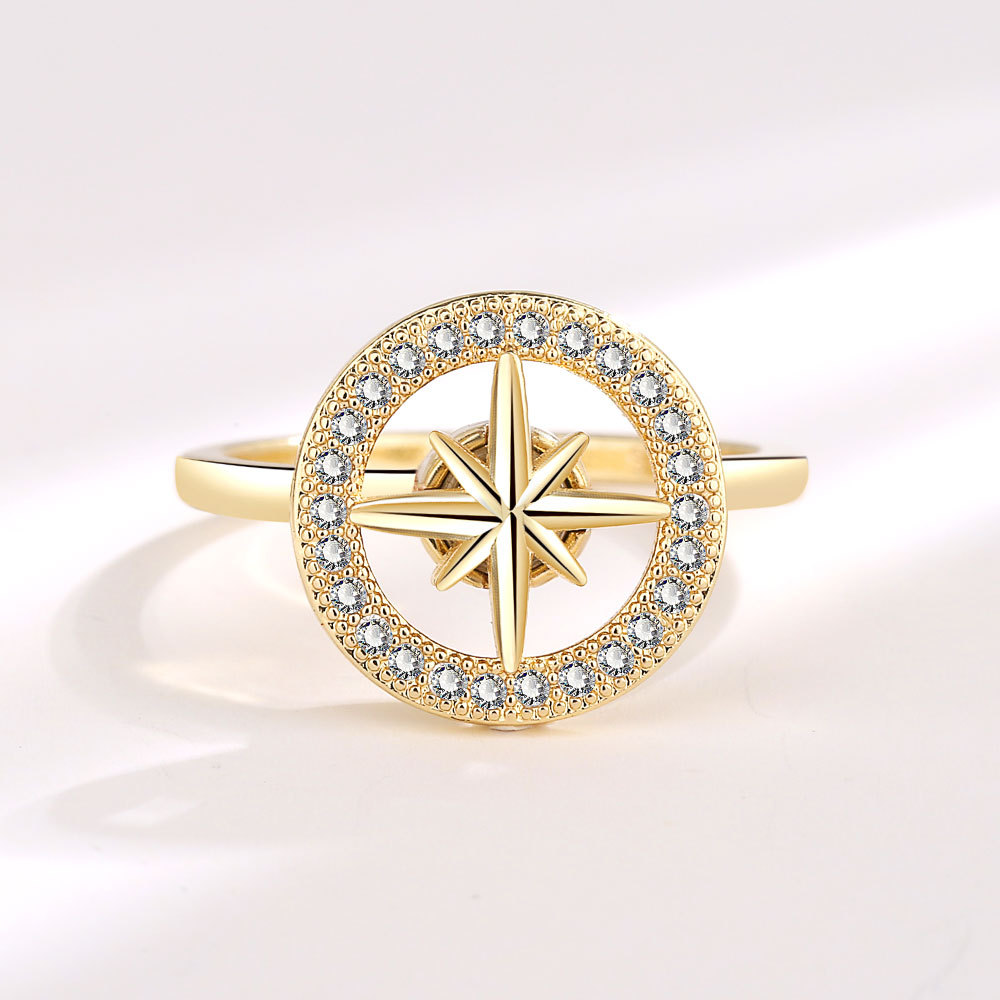 Stylish Fidget Ring For Anxiety Relief And Quiet Stress Control_voghion.com