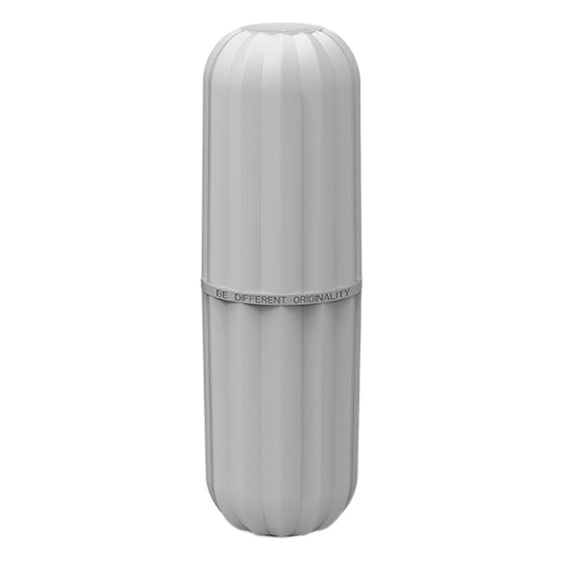 USAR viaje cepillo de dientes caja de almacenamiento taza de lavado traje de cepillo de dientes portátil hombres y mujeres pareja creativa taza de enjuague bucal