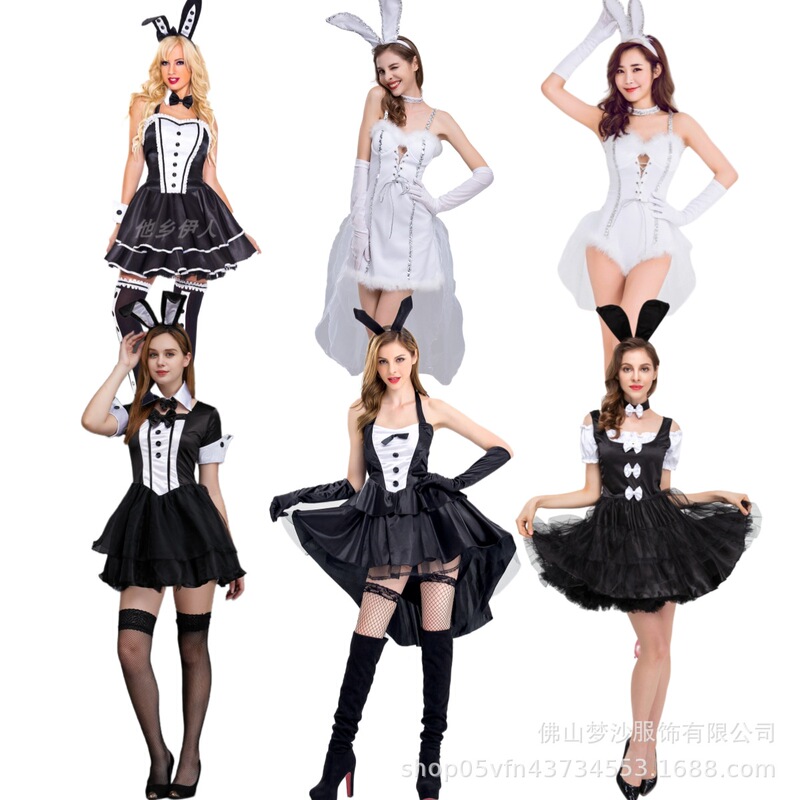 Masquerade Bunny Girl Costume Tuxedo Magician Performance Outfit Ds Nightclub Cute Bunny Outfit Game Uniform Masquerade Bunny Girl Costume Tuxedo Magician Performance Outfit Ds Nightclub Cute Bunny Outfit Game Uniform