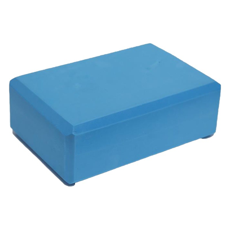 EVA color yoga brick high density color logo environmental protection yoga auxiliary word horse practice tool