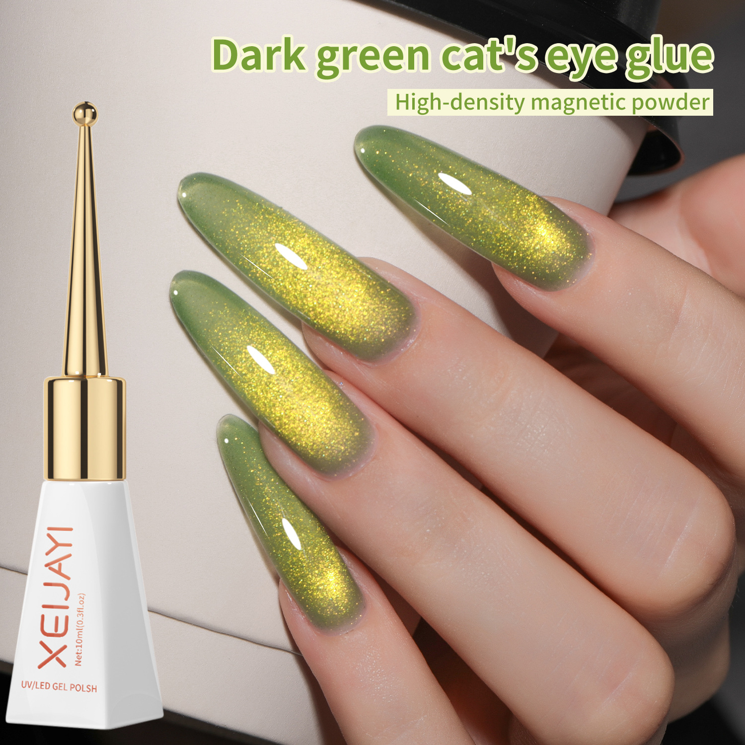 Esmalte de Uñas Gel Ojo de Gato de Alta Densidad para Salón de Uñas