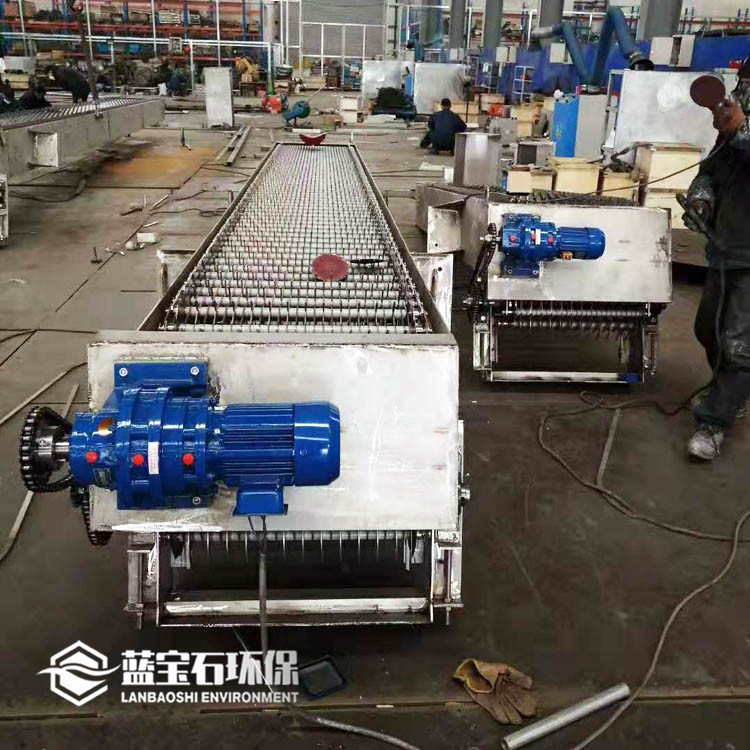 排水泵站不锈钢回转格栅机 反捞式细格栅除污清污机 粗格栅蓝宝石